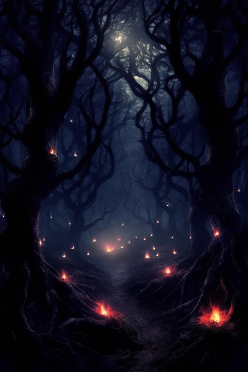 00017-567686879-_lora_Dark Fantasy_1_Dark Fantasy - dark forest of enchantment,magic,in mindnight whth firefilies around it.png